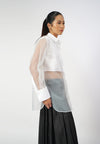 Raf Ging Long Sleeve Top (Off white)