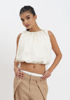 Raf Gio Sleeveless Top (Cream)