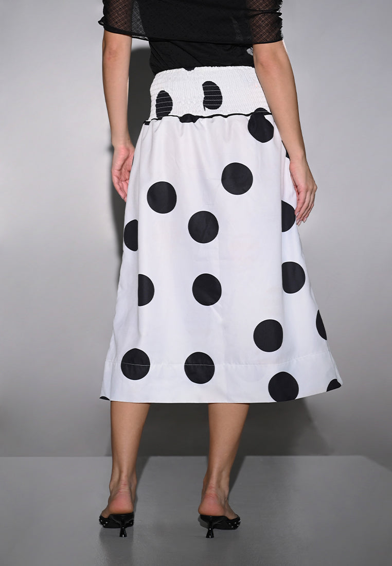 RAF Glastonbury Skirt (Wht/Blk)