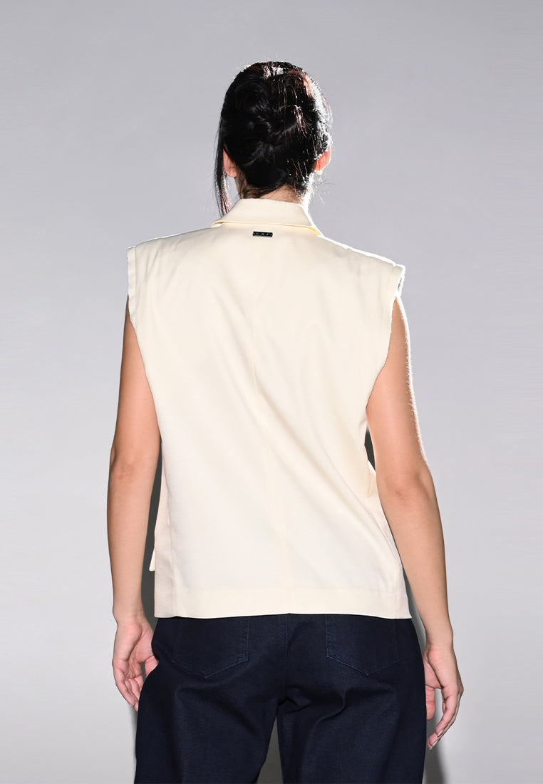 RAF Gomel Sleeveless Vest (Ivory)