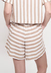 Graham Shorts  (Striped Brown)