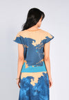 Nobleza Griffith Extended Sleeve Top (Multi)