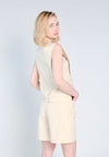 Nobleza Gulliver Sleeveless Vest Top (Beige)
