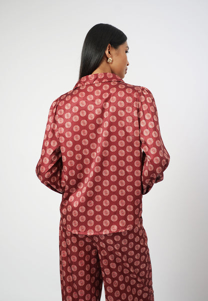 Raf Gumball Long Sleeve Top (Printed Red)