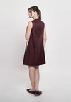 Gyselle Sleeveless Dress (Spot Print Pink)