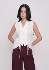 Havenn Sleeveless Top (Offwhite)