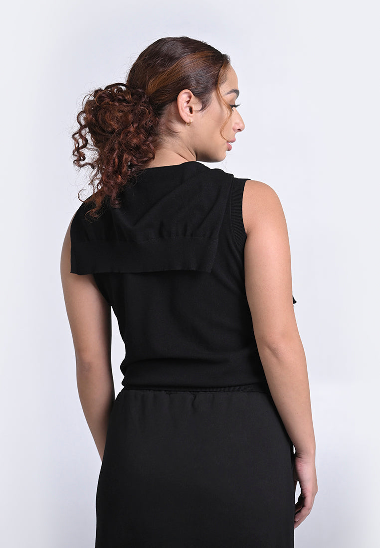 Archetype Travel Hennan Sleeveless Top (Black)