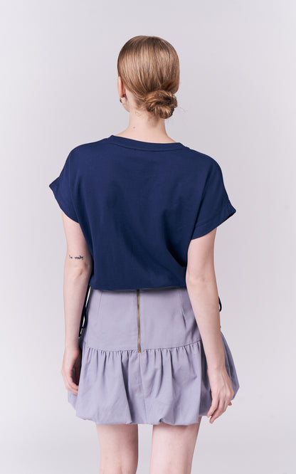 DNM Studios Honor Short Sleeve Top (Blue)