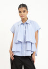Raf Hosh Sleeveless Top (Blue/White)