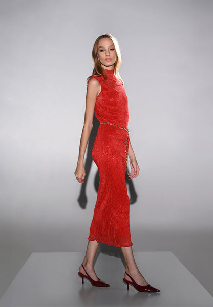 RAF Hueva Sleeveless Dress W/ Inner (Red)