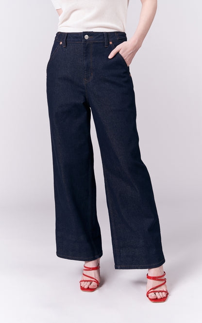 DNM Studios Hyacine Denim Pants (Mid.Blue)