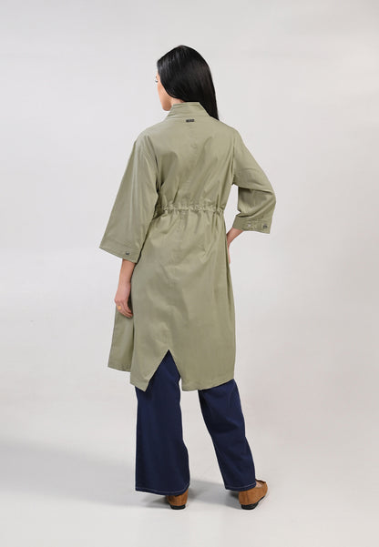 Raf Ibbley Quarter Sleeve Dress (Sage)