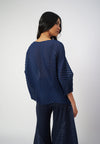 Raf Ilona Quarter Sleeve Top(Navy)