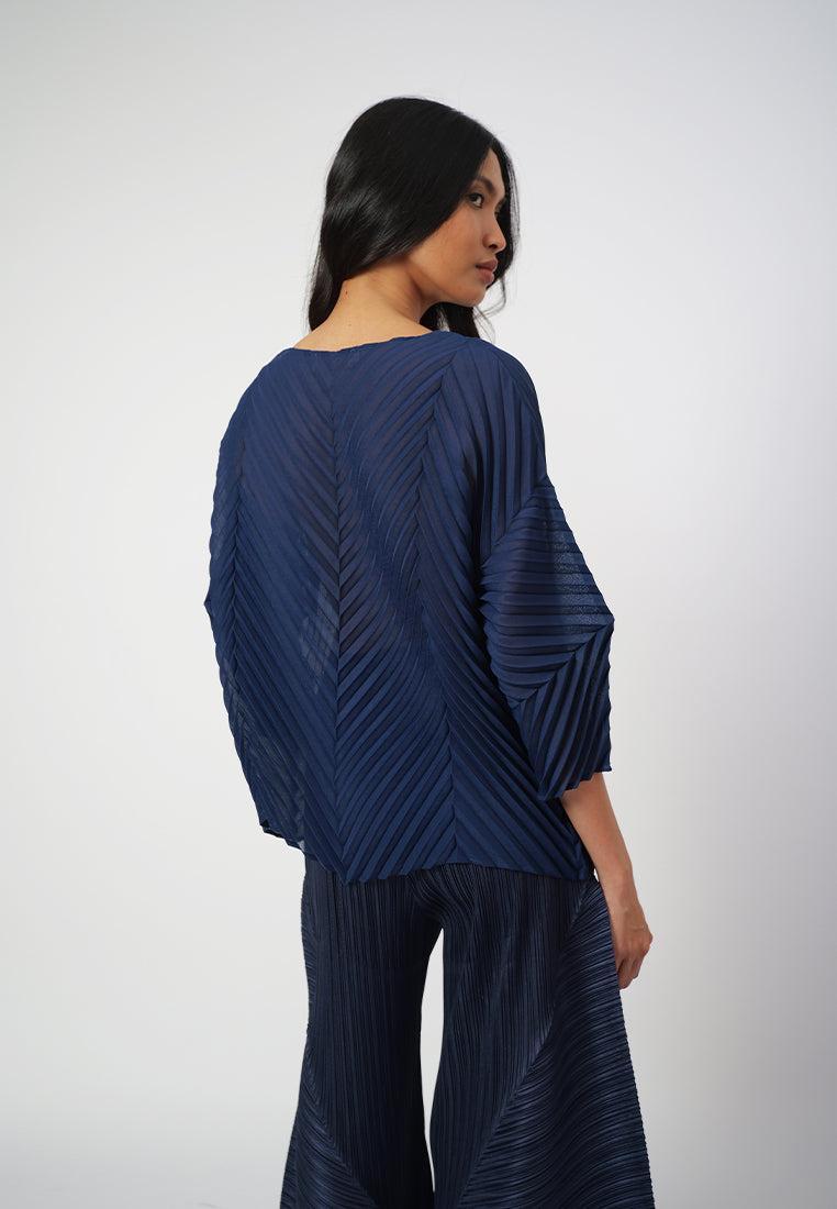 Raf Ilona Quarter Sleeve Top(Navy)