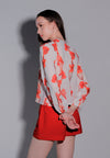 Holiday 2025 Indee Long Sleeve Top (Printed Red)