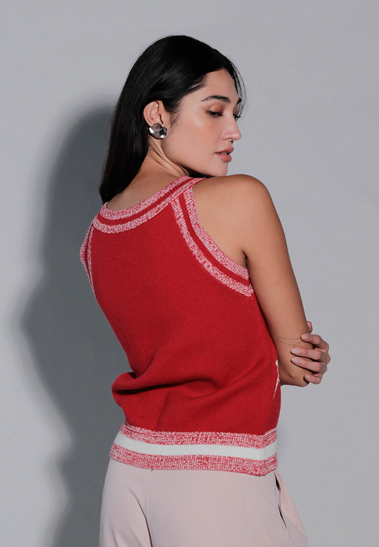 Holiday 2025 Indee Sleeveless Top (Red)