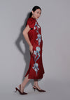 Holiday 2025 Indee Short Sleeve Dress  (Red)