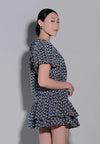 Holiday 2025 Infinity Short Sleeve Top (Navy)