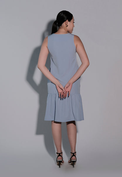 Holiday 2025 Ipsy Sleeveless Dress (Light Blue)