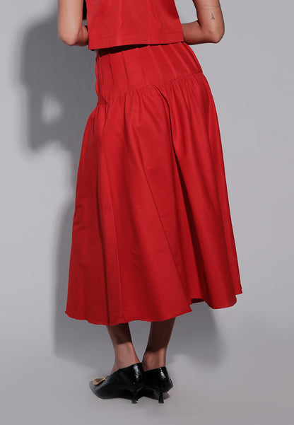Holiday 2025 Irisha Skirt (Red)