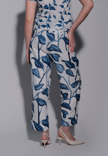 Ivana Pants (Printed White)