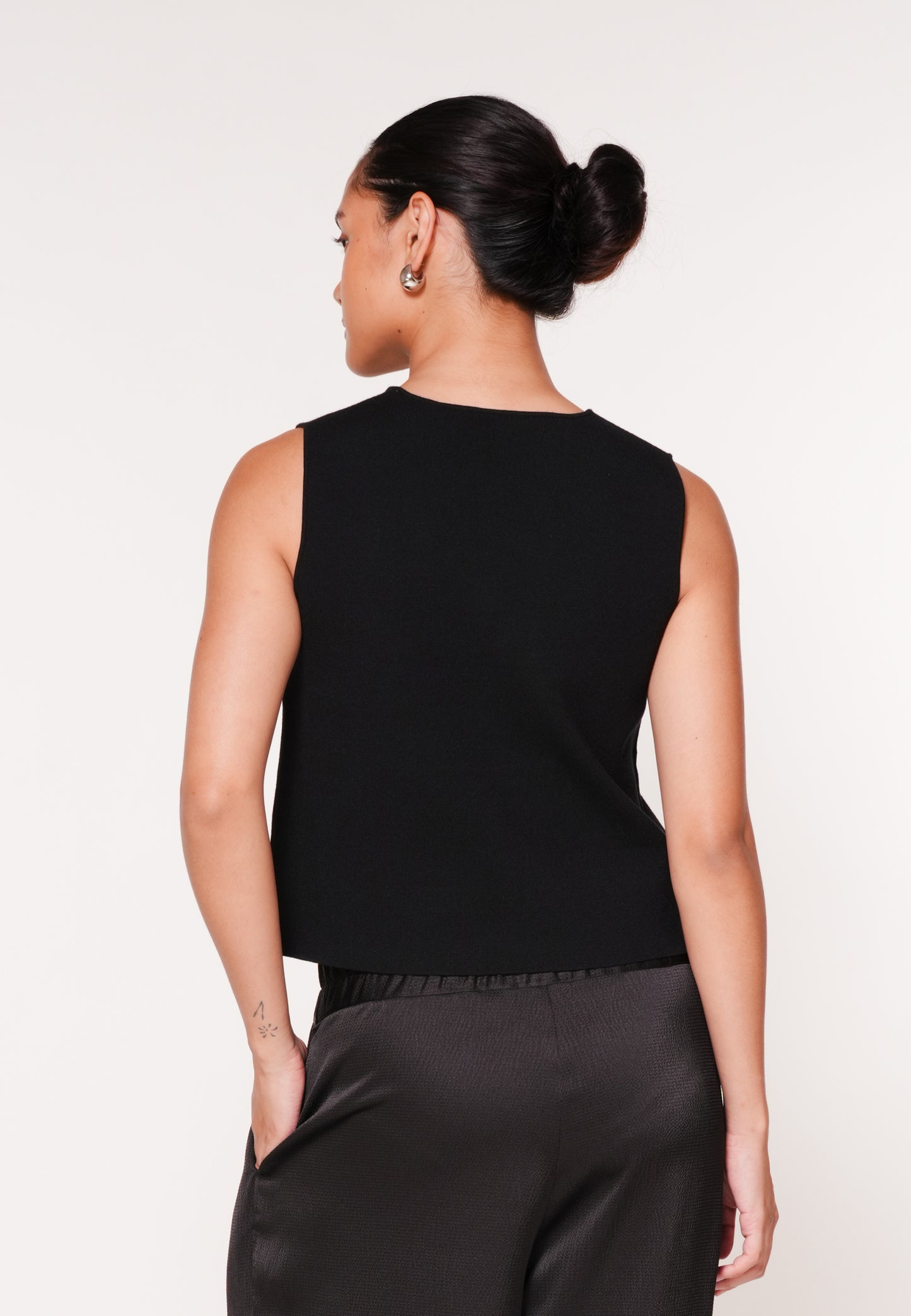 Raf Joust Sleeveless Top (Black)