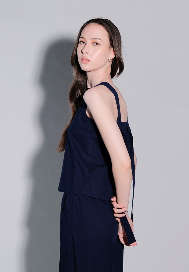 Holiday 2025 Jubilee Sleeveless Top (Navy)