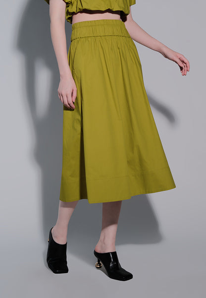 Holiday 2025 Juicy Skirt  (Chartreuse)