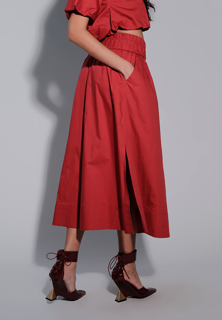 Holiday 2025 Juicy Skirt  (Red)