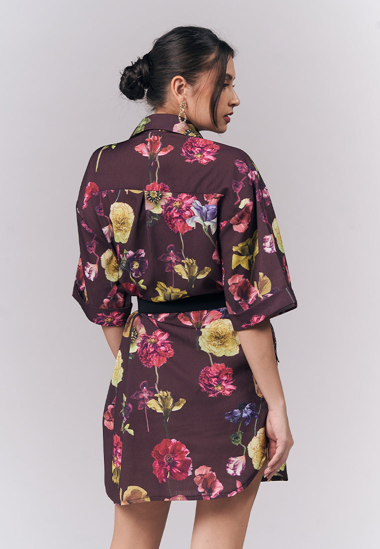 Justice Short Sleeve Dress (Multi)