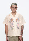 Plains & Prints x Randolf Joji Short Sleeve Top (Cream)