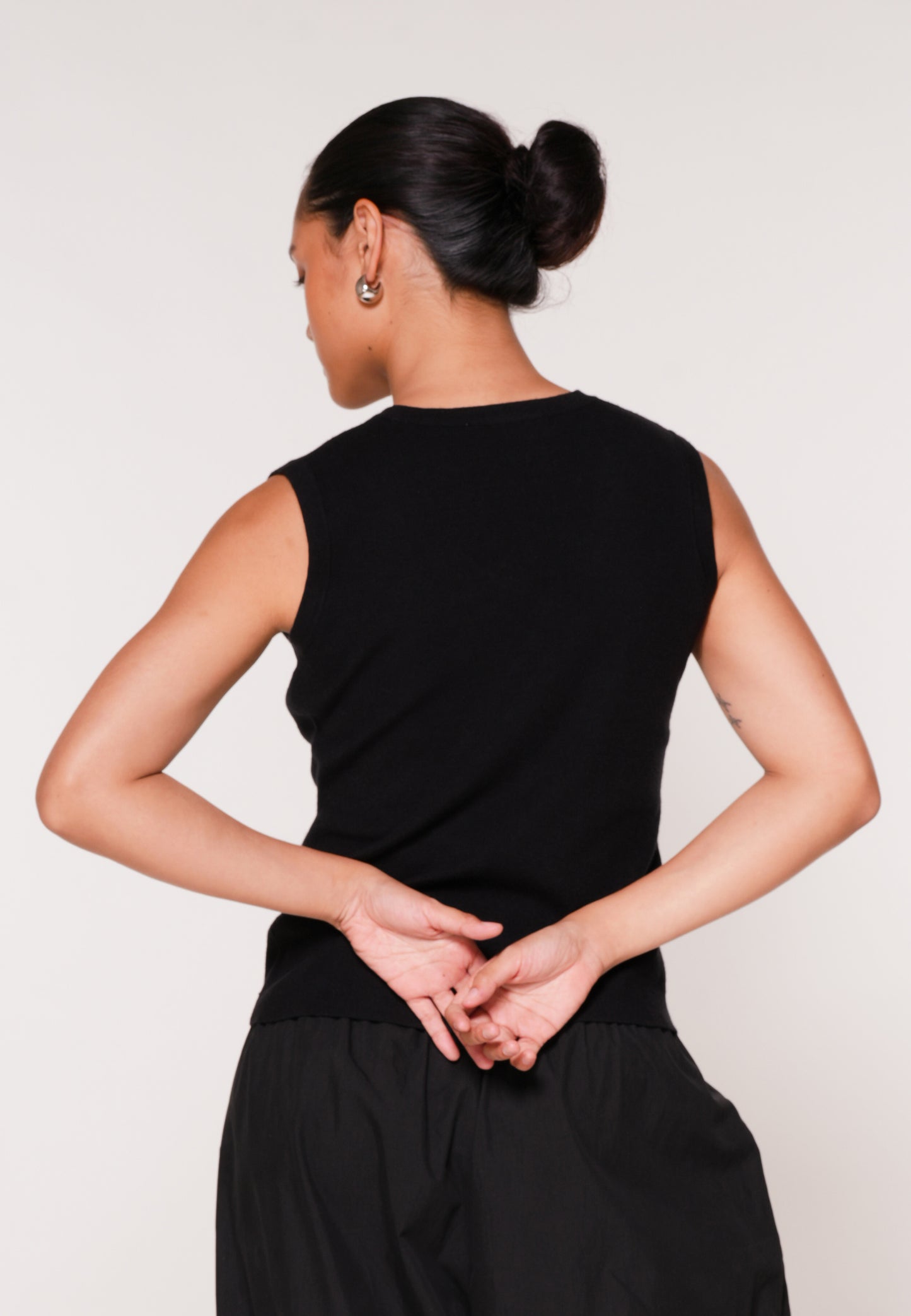 Raf Kanza Sleeveless Top (Black)