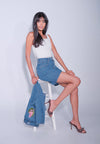 DNM Studios x Raxenne Kingfisher Shorts W/ Embro (Blue)