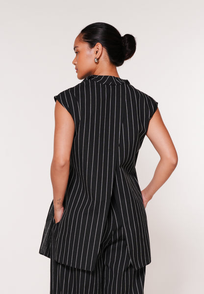 Raf Kite Sleeveless Top (St-Black)