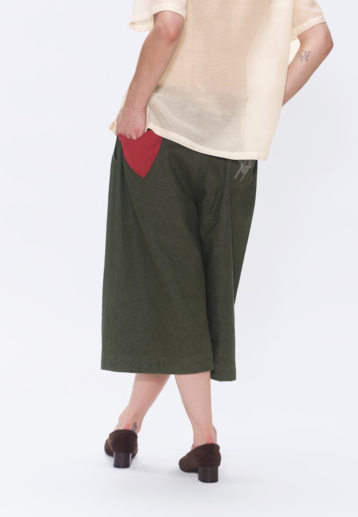 Plains & Prints x Randolf Logo Jorts (Green)