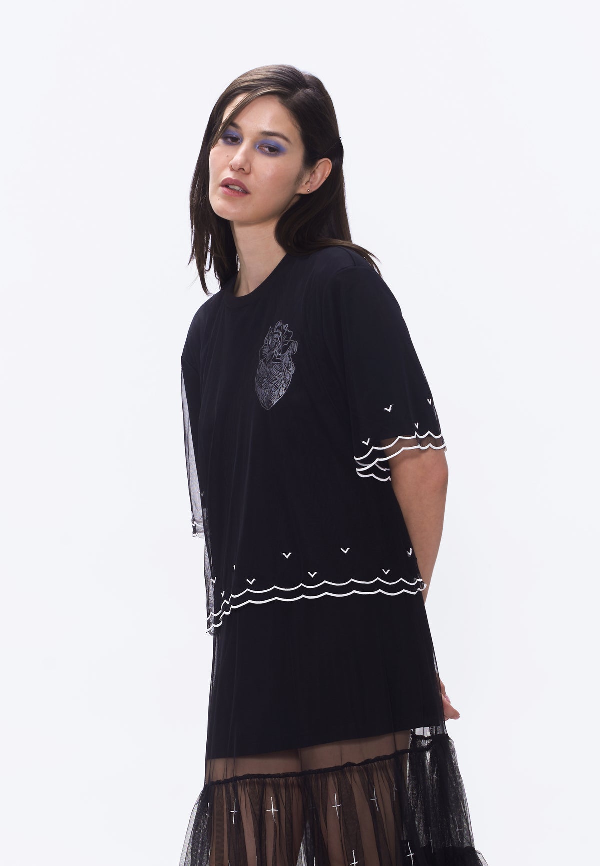 Plains & Prints x Randolf Logo T-Shirt Dress (Black)