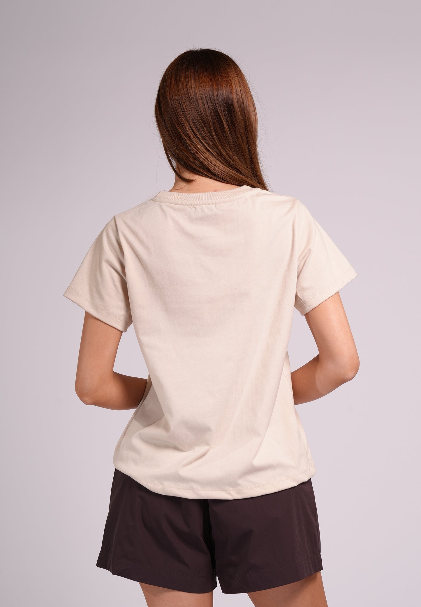 Summer Tees 2026 Maria Short Sleeve Shirts Top (Khaki)