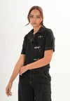 Archetype Refined Meteorite Short Sleeve Top (Black)
