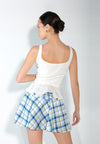 Sari- Sari Narrda Sleeveless Top (White)