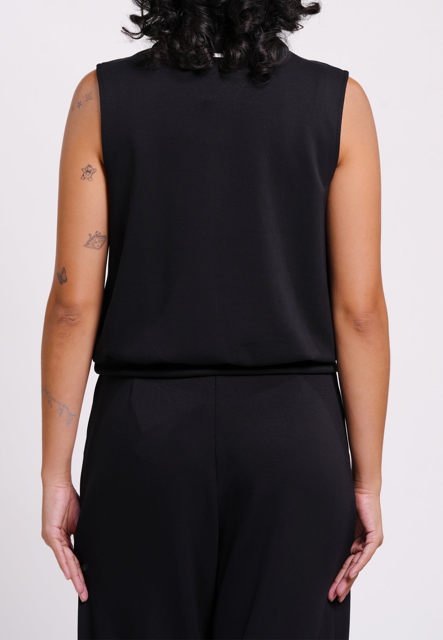 Raf New Sleeveless Top (Black)