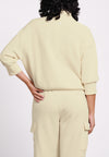 Raf Nimble Quarter Sleeve Top (Butter)