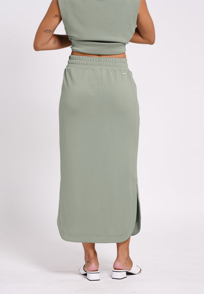 Raf Novel Skirt  (Sage)