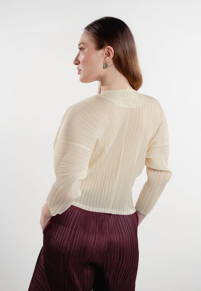 RAF Optic Quarter Sleeve Top (Cream)