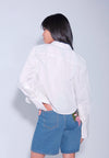 DNM Studios x Raxenne Pedilum Long Sleeve Top (Off-white)