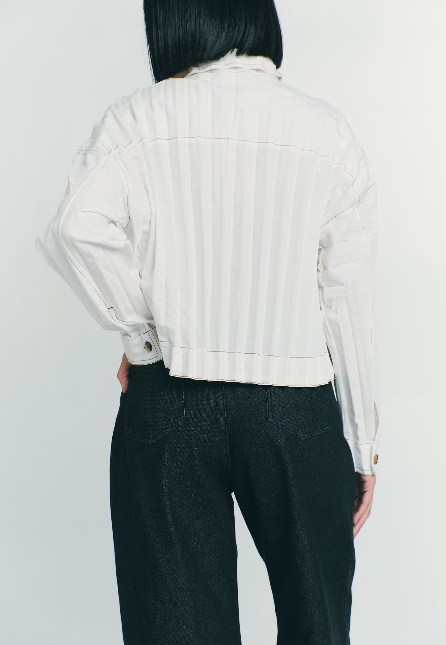RAF Plummet Long Sleeve Top (White)