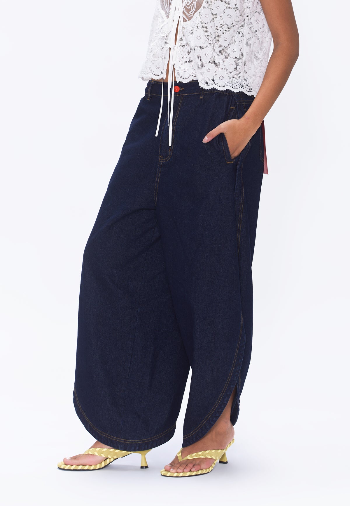 Plains & Prints x Randolf Petals Pants (Denim)