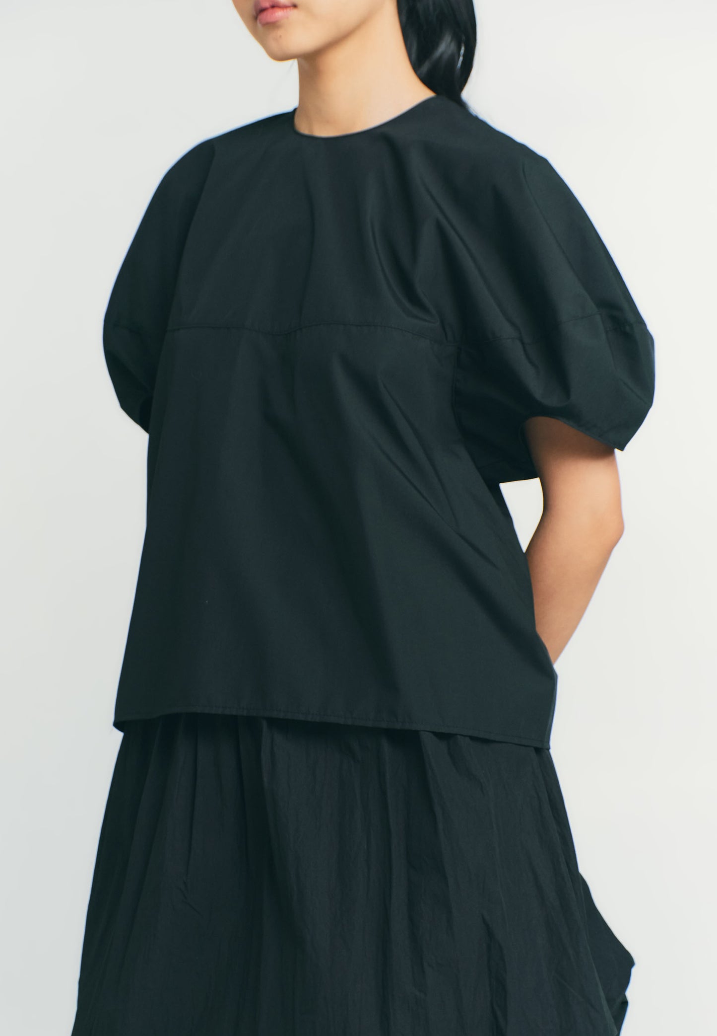 RAF Quaint Short Sleeve Top (Black)
