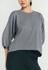 RAF Quin Quarter Sleeve Top (Gray)
