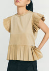 RAF Quiz Short Sleeve Top (Khaki)