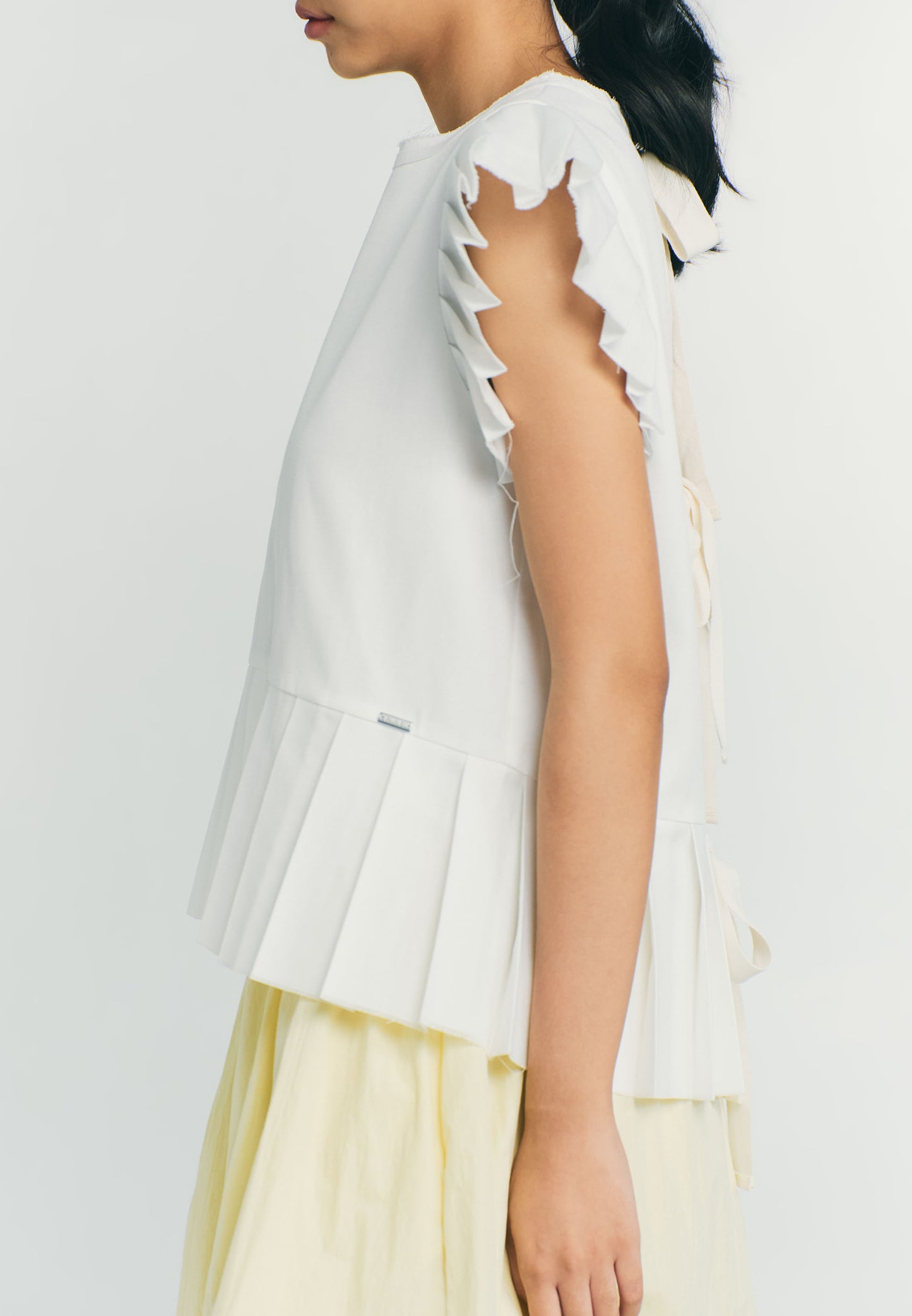 RAF Quiz Short Sleeve Top (Offwhite)